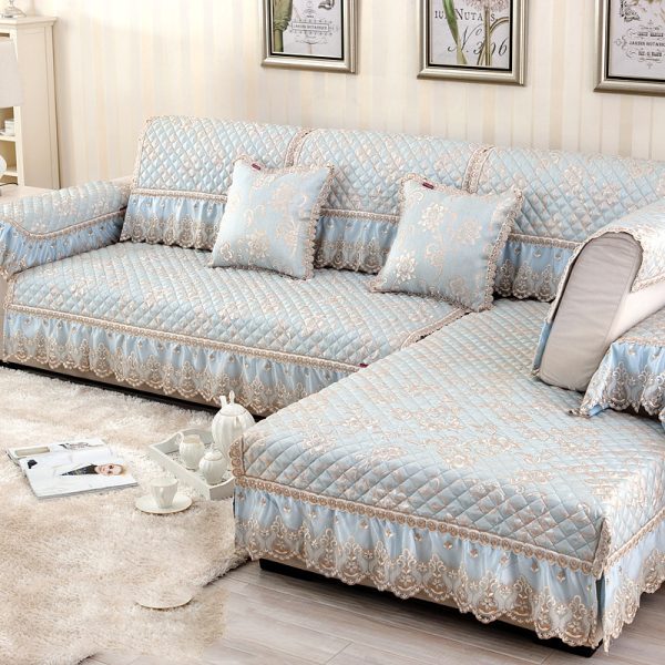 Non-slip Fabric Sofa Cushion Summer Cool Cushion Linen Cushion