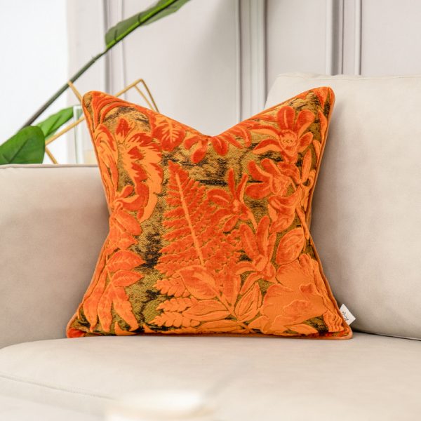 Modern American Jacquard Velvet Fabric Pillowcase - Image 5