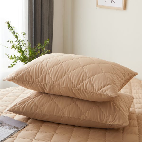 Pillow Protective Cover Pure Cotton Quilted Pillow Case Pillow Core