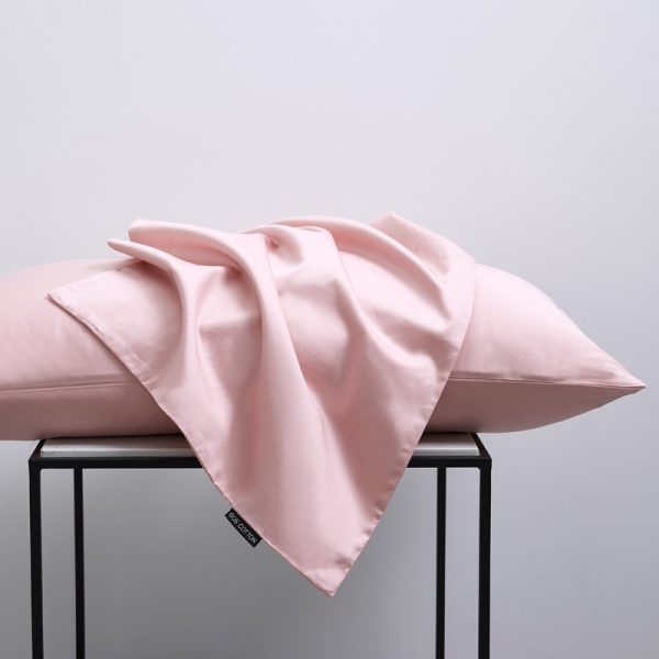 60s Long-staple Cotton Four-piece Pure Cotton Pure Color Simple Series Hotel Bedding - Image 17