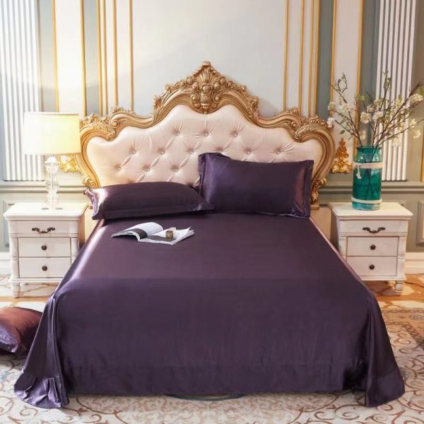 Household Double-sided Ice Silk Bed Sheet Bedding - Image 5