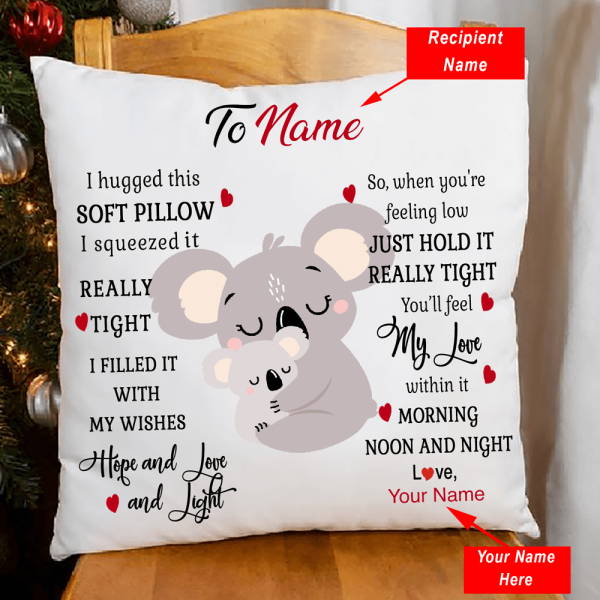 I Embrace This Soft Pillow Koala Pillowcase