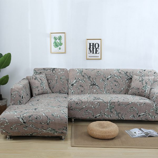 Home Fashion Stretch Print Modular Sofa Cover - Image 12