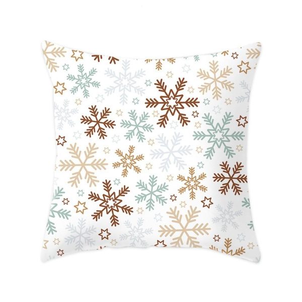 Modern New Polyester Pillowcase Lattice Deer Christmas Gift Without Pillow Core - Image 27