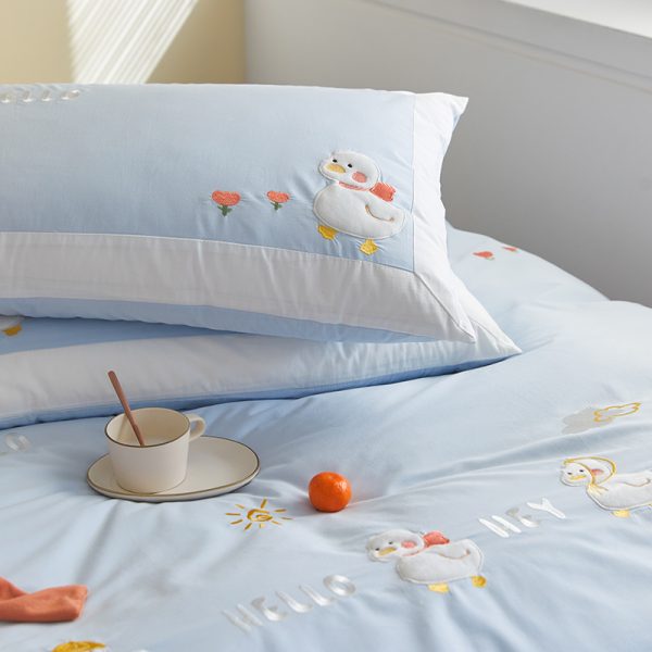 Pure Cotton Duvet Cover Girl Heart Bedding