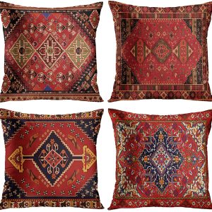 Persian Ethnic Linen Bohemian Pillowcase