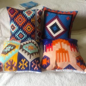 Three Dimensional Embroidery Cushion Cover