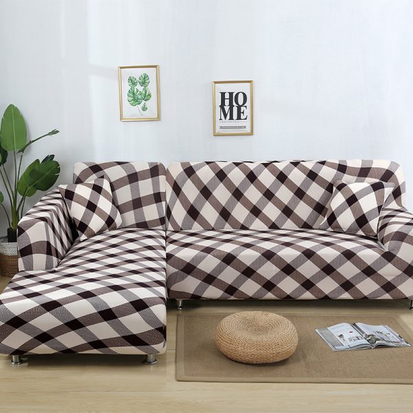 Home Fashion Stretch Print Modular Sofa Cover - Image 13