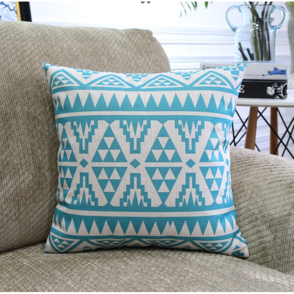 Nordic Color Geometric Throw Pillows - Image 2