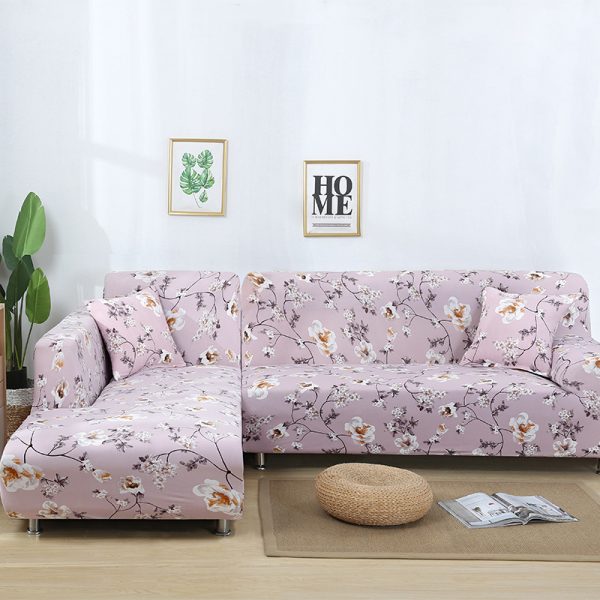 Home Fashion Stretch Print Modular Sofa Cover - Image 4