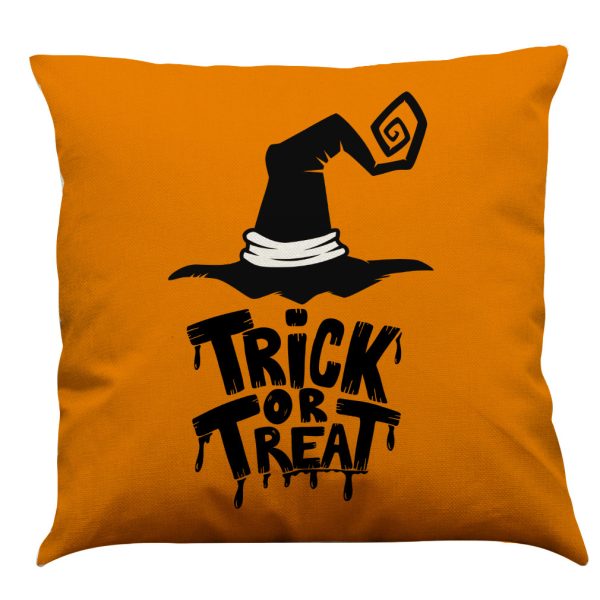 Halloween Cotton Linen Sofa Car Cushion Pillowcase - Image 17