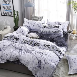 Set of four-piece bedding