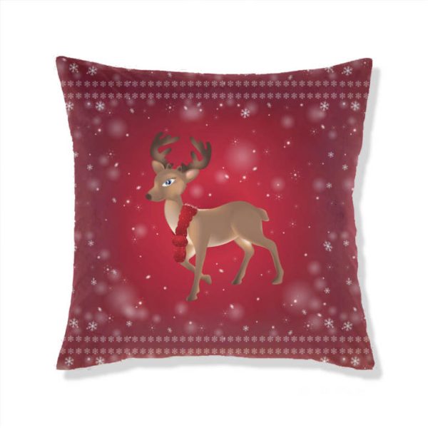 Home Christmas Print Pillow Cushion Cover - Image 14