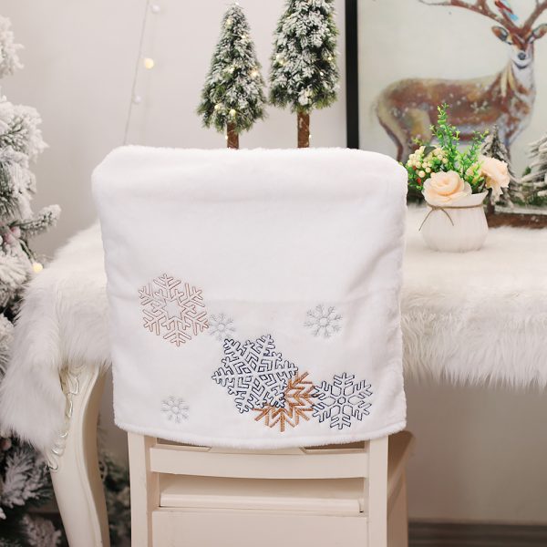 New Product Decorative Cartoon Plush Christmas Tree Chair Cover - Image 6