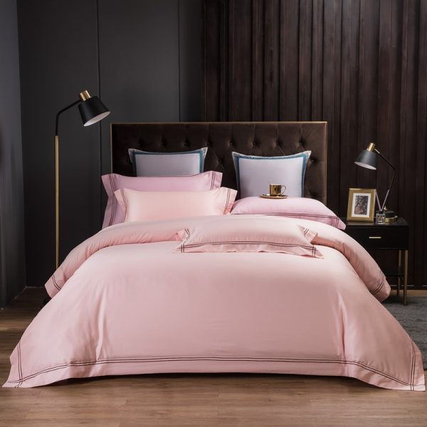 Four-piece Cotton Bed Linen And Duvet Cover - Image 8