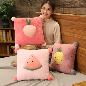 Sofa Cushion Bedside Bay Window Backrest Side Cute Cartoon Pillowcase