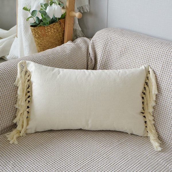 Home Fashion Boho Ethnic Tufted Pillowcase - Image 2