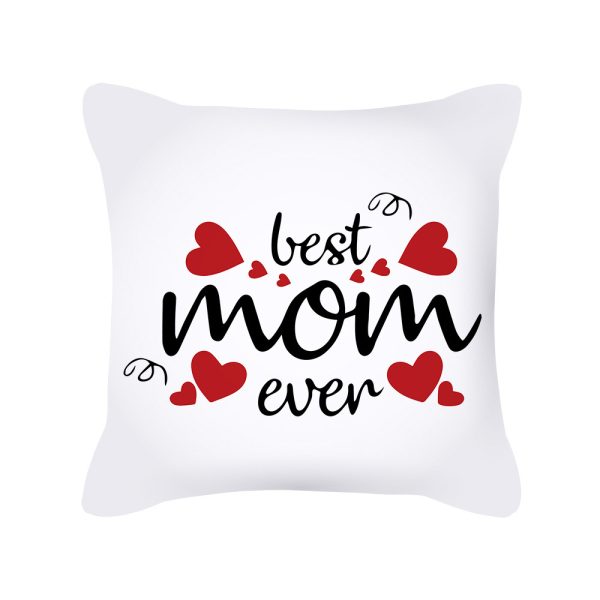 Mother's Day Pillowcase Nordic Heart Peachy - Image 4