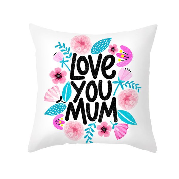 Nordic Mother's Day Pillowcase Peach Skin - Image 18