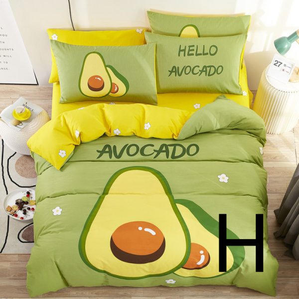 Home Textile Cute Cartoon Children Bed Sheet Bed Sheet Quilt Cover Bedding - Image 9