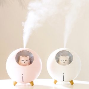 Planet cat night light humidifier USB