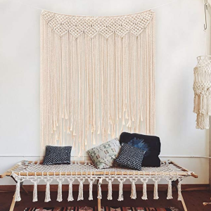 Nordic bohemian hand-woven tapestry