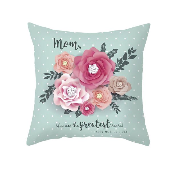 Nordic Mother's Day Pillowcase Peach Skin - Image 24