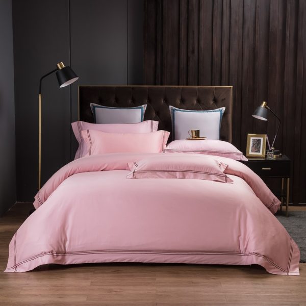 Four-piece Cotton Bed Linen And Duvet Cover - Image 3