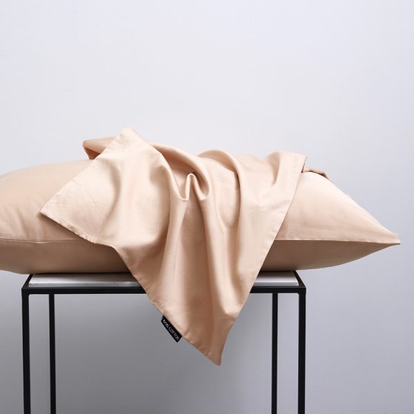 60s Long-staple Cotton Four-piece Pure Cotton Pure Color Simple Series Hotel Bedding - Image 16