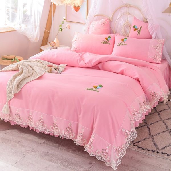 Four-piece Set Of Net Red Bedding - Image 11