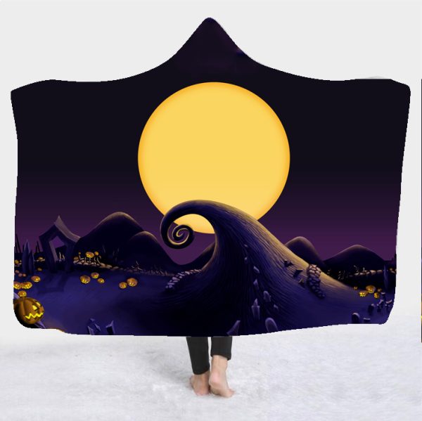 Horror Character Horror Cloak Hooded Blanket