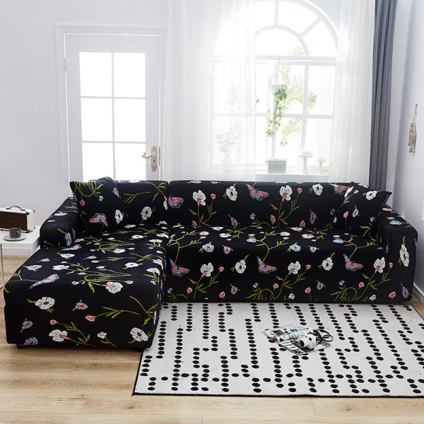 Home Fashion Stretch Print Modular Sofa Cover - Image 22