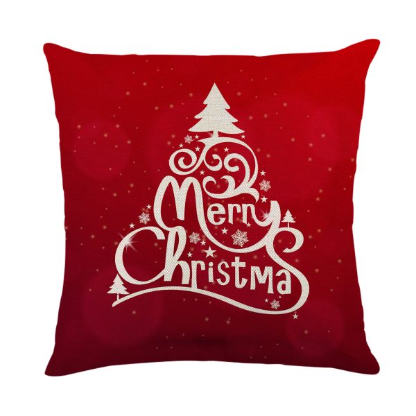 New Christmas Linen Pillow Cover - Image 2