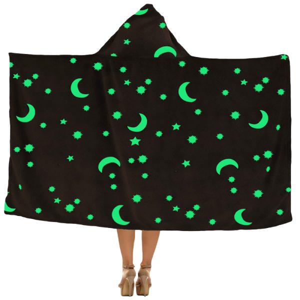 Luminous Blanket Children's Nap Blanket Coral Fleece Autumn And Winter Sofa Cover - Image 10