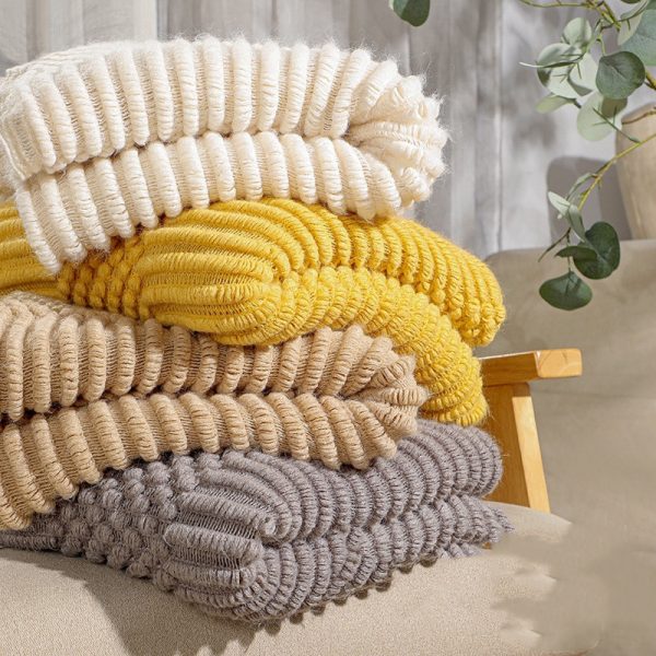 Home Simple Solid Color Air Conditioning Blanket - Image 8