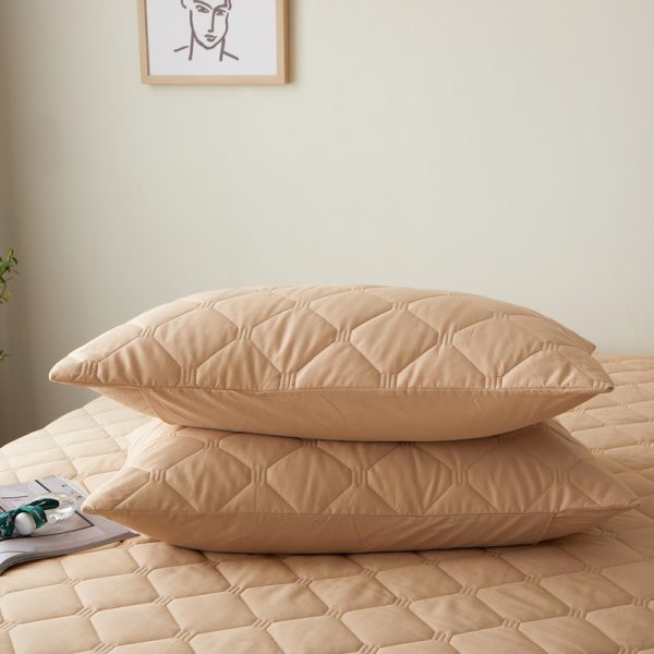 Pillow Protective Cover Pure Cotton Quilted Pillow Case Pillow Core - Image 7