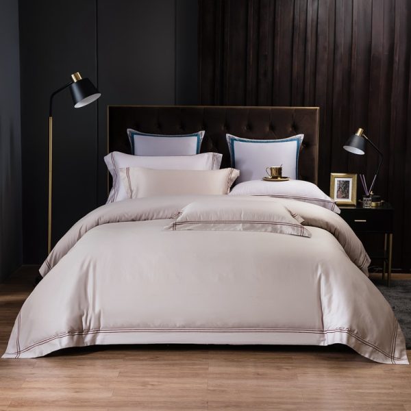 Four-piece Cotton Bed Linen And Duvet Cover - Image 7