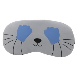 Cartoon blackout goggles ice bag eye protection sleep velvet bag