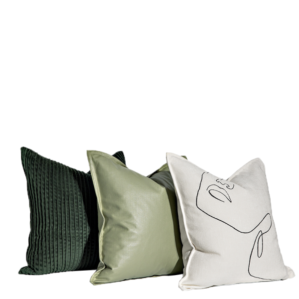 Light Luxury Nordic Style Living Room Green Fresh Series Sofa Pillow - Image 4