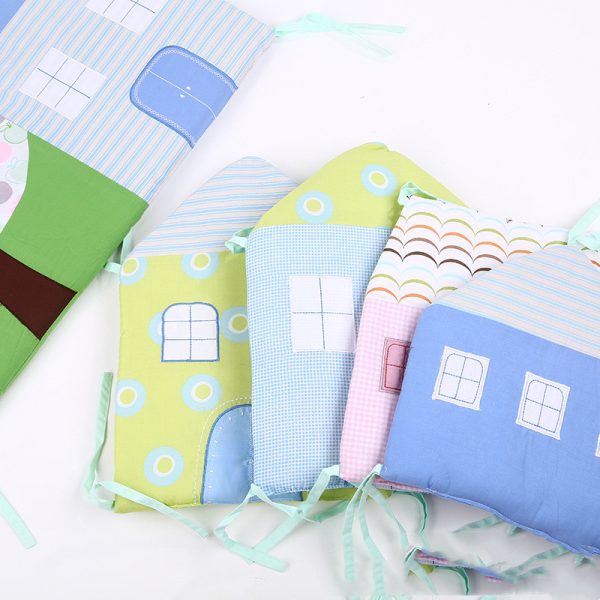 New Cartoon Cotton Baby Bed Linen Baby Bed Linen - Image 4