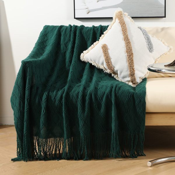 Nordic Office Nap Sofa Cover Knitting  Blanket - Image 6