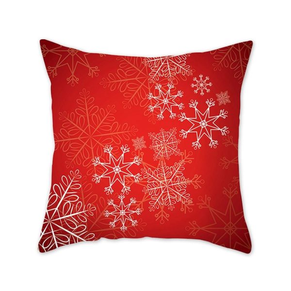 Modern New Polyester Pillowcase Lattice Deer Christmas Gift Without Pillow Core - Image 38