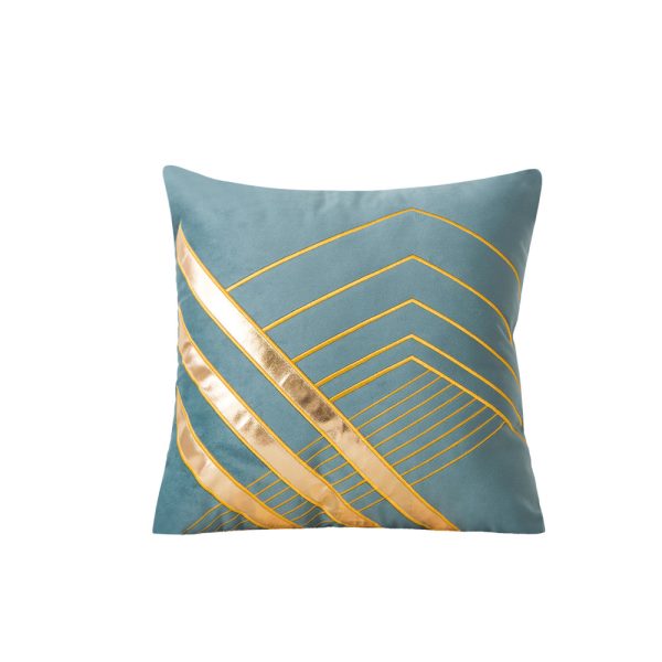 Office Sofa Velvet Pillow Cushion Cover - Image 3