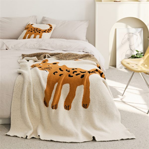 Office Casual Print Nap Blanket Pillowcase