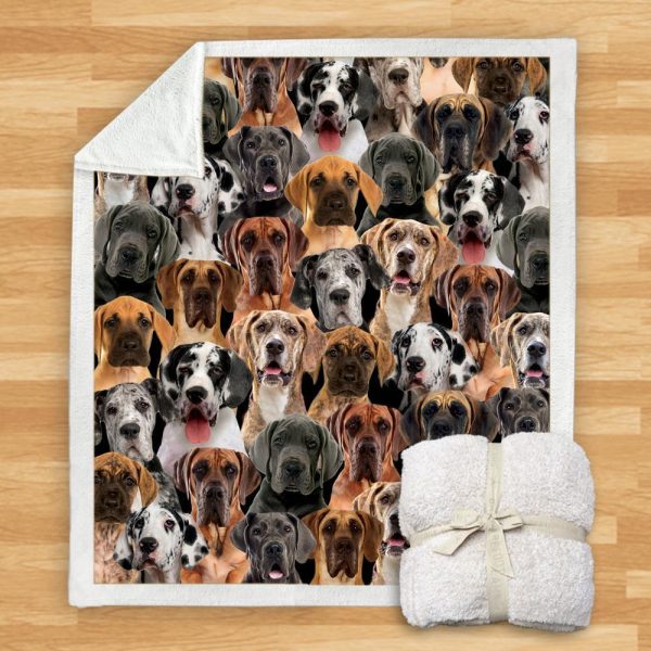 New Fashion Pet Dog Printed Flannel Blanket - Image 47