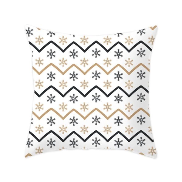 Modern New Polyester Pillowcase Lattice Deer Christmas Gift Without Pillow Core - Image 26