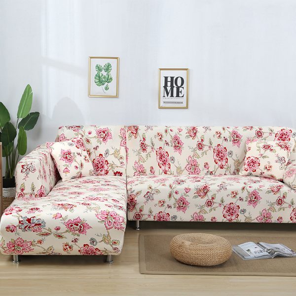 Home Fashion Stretch Print Modular Sofa Cover - Image 14