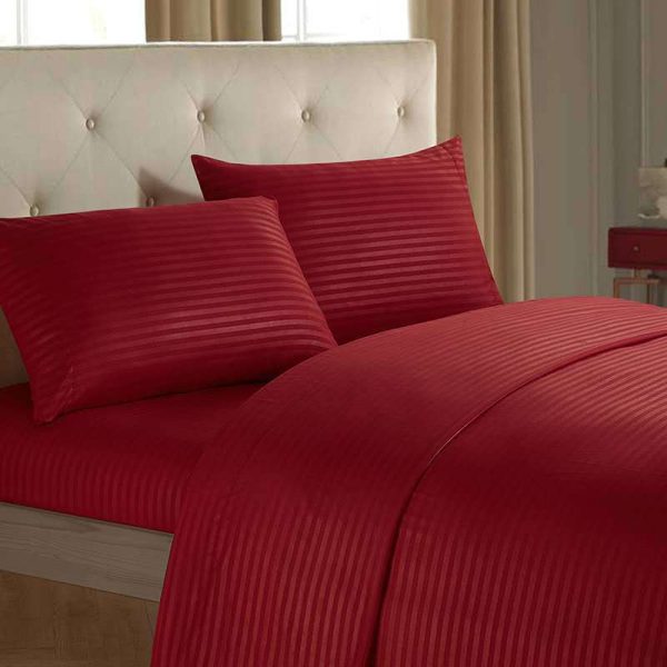 Luxury Bedding Set Bed Sheets Fitted Sets Mono Color - Image 7