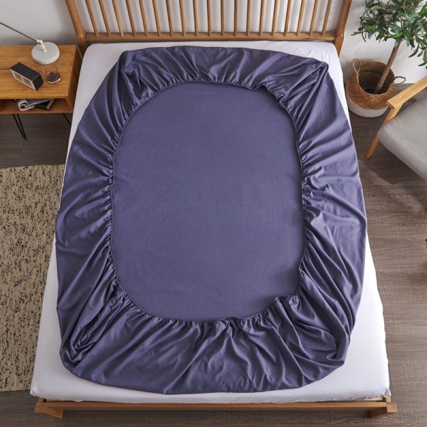 Pure Cotton Bed Sheet Single Cover Protector - Image 2