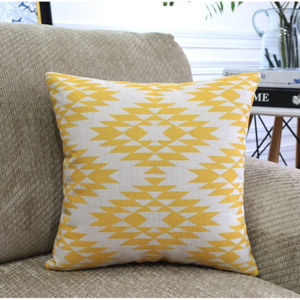 Nordic Color Geometric Throw Pillows - Image 4